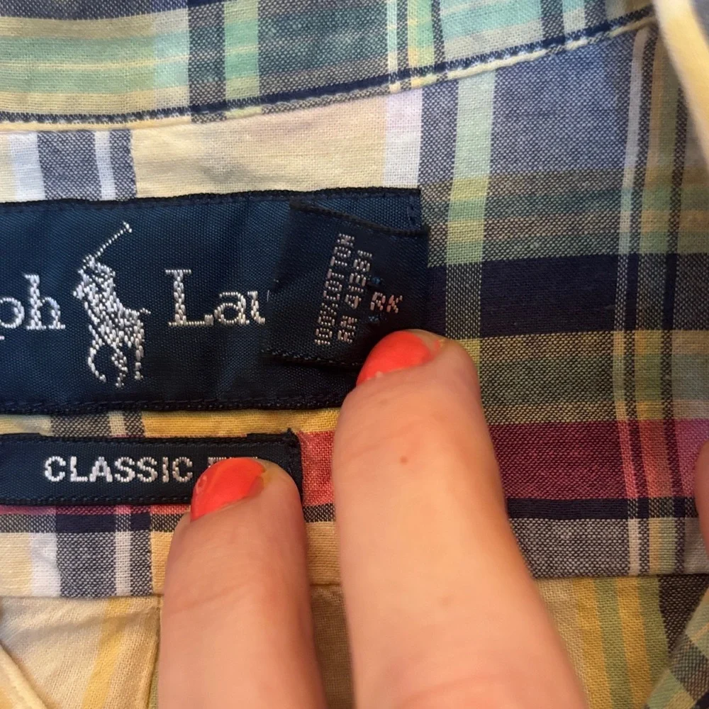 Polo Ralph Lauren Classic Fit Plaid Shirt